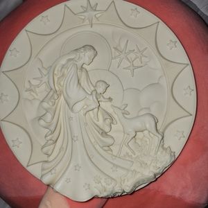 Gentle Love Millennium Series Plate Produced by Faro